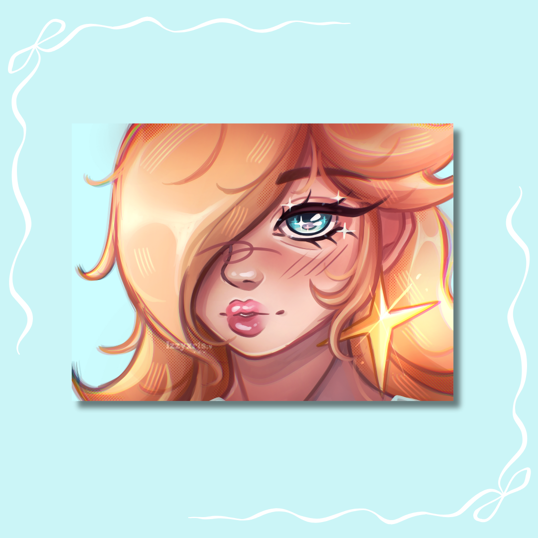 Princess Peach, Daisy, Rosalina, Pauline - Nintendo Art Prints