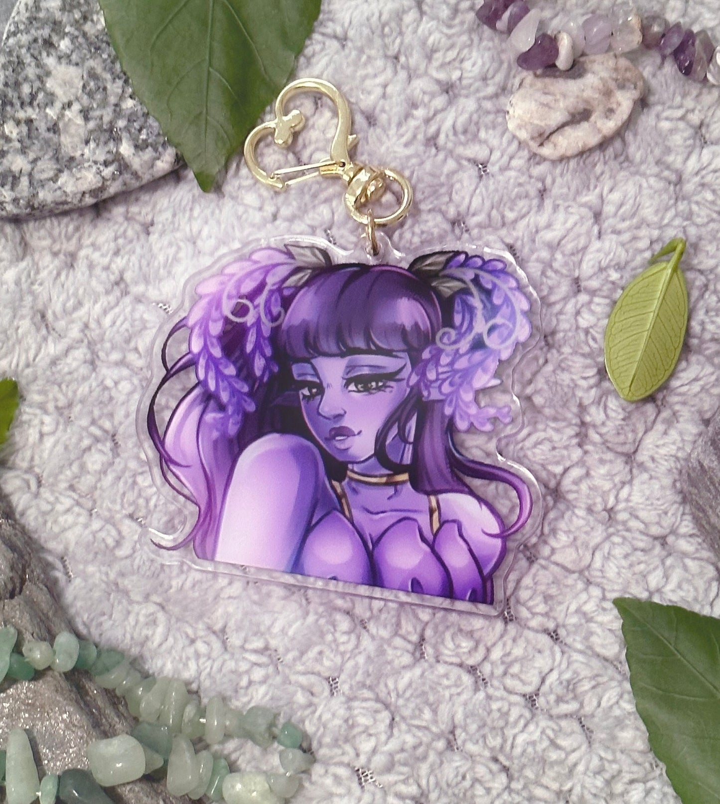 Wisteria Fairy | Acrylic Keychains