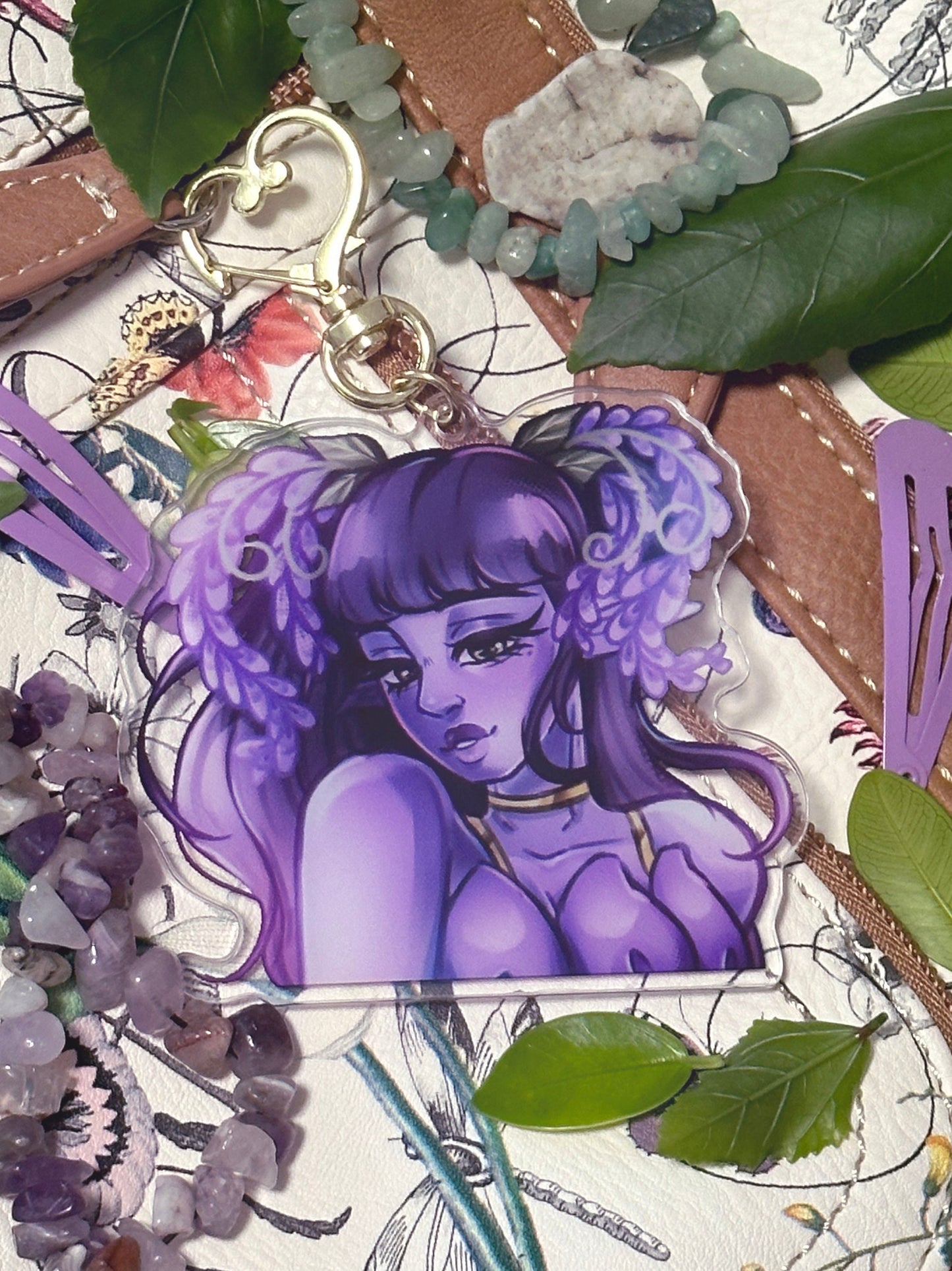 Wisteria Fairy | Acrylic Keychains