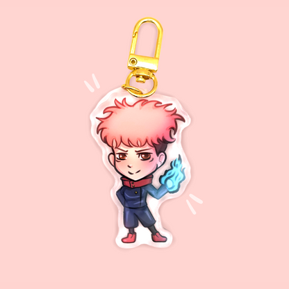 Jujutsu Kaisen Keychains | JJK Keychains - Gojo, Geto, Nobara, Yuji, Megumi