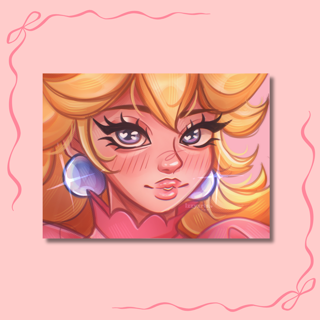 Princess Peach, Daisy, Rosalina, Pauline - Nintendo Art Prints