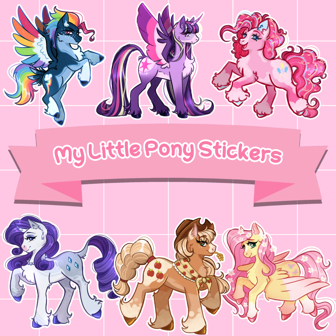 My Little Pony - G4 Stickers